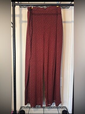 Piphany Sullivan Red and Black Polka Dot Pants